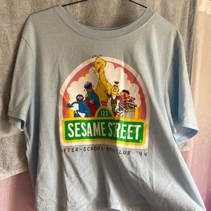 Sesame Street crop top